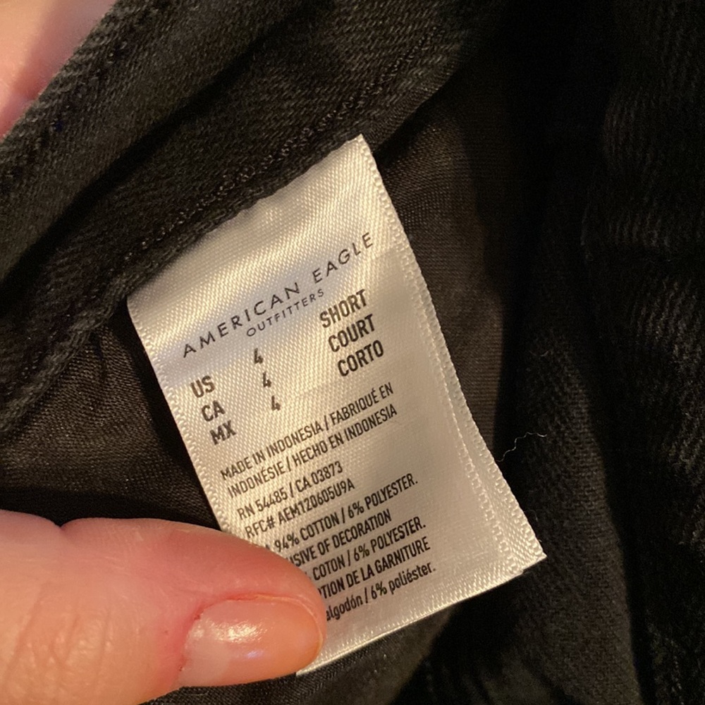 AE Relaxed Fit Ripped Mom Jean - Picture 4 of 5